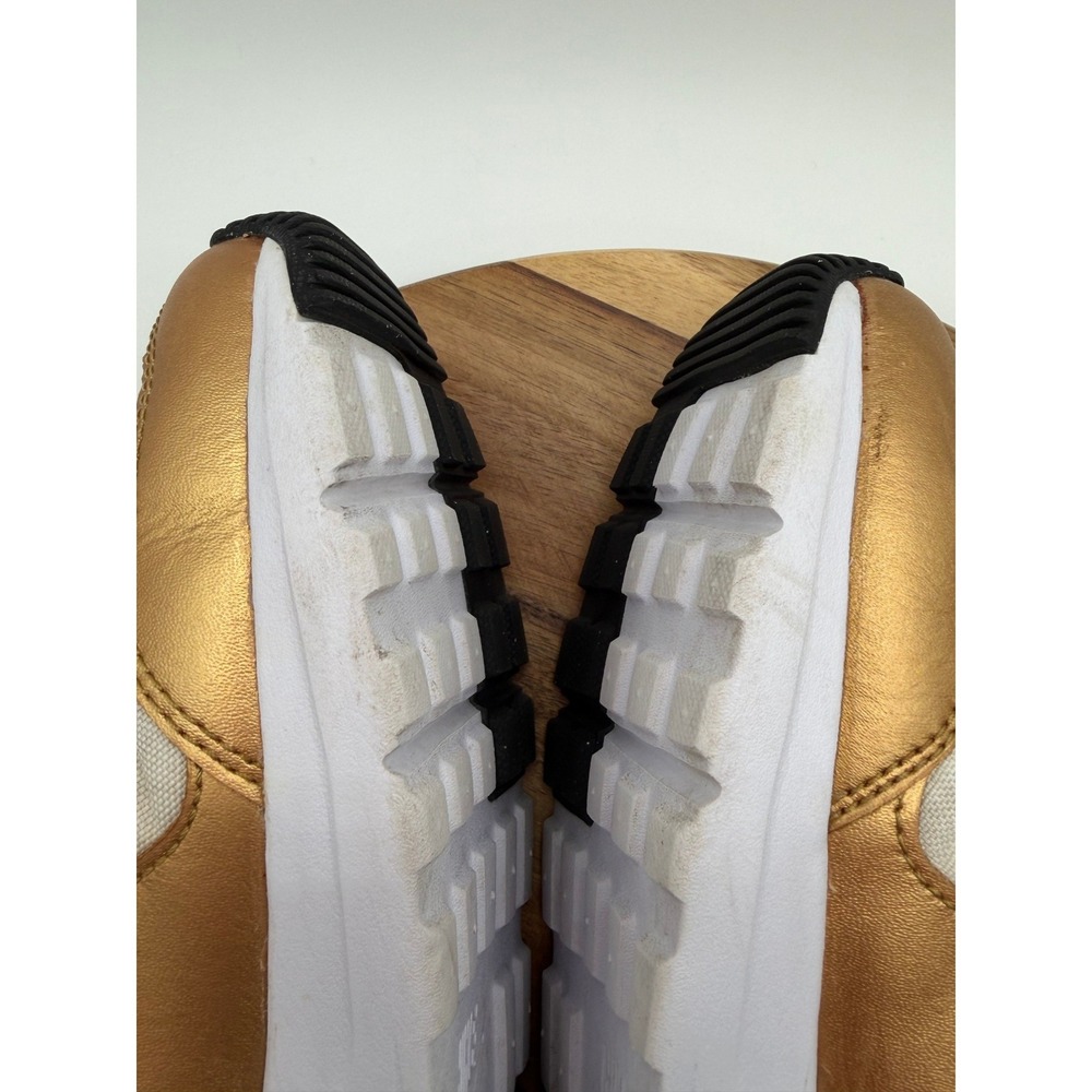 Nike Air Max SC Women's Size 9 1/2 Shoes White Metallic Gold Silver  0576 - Picture 4 of 11
